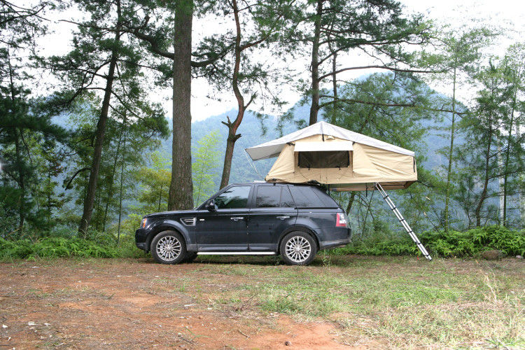 tenda della cima del tetto della persona di 4x4 Off Road 4 ultraleggera con il materasso di spessore di 6 cm