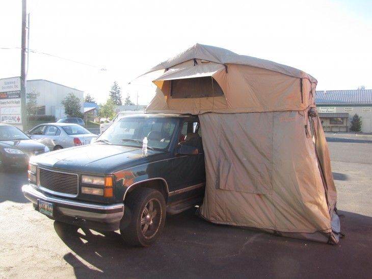 Tenda portatile della cima del tetto di pop-up 4x4 per il viaggio all'aperto che fa un'escursione campeggio
