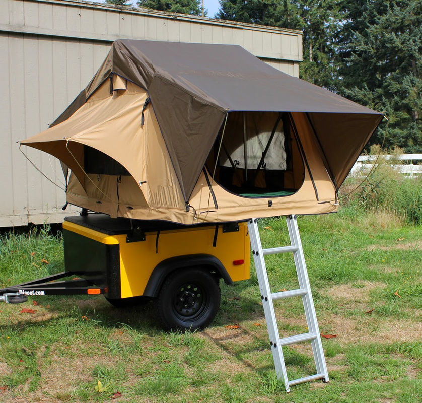 Tenda su misura della cima del tetto di pop-up, tenda montata di alluminio dello scaffale di tetto di Palo