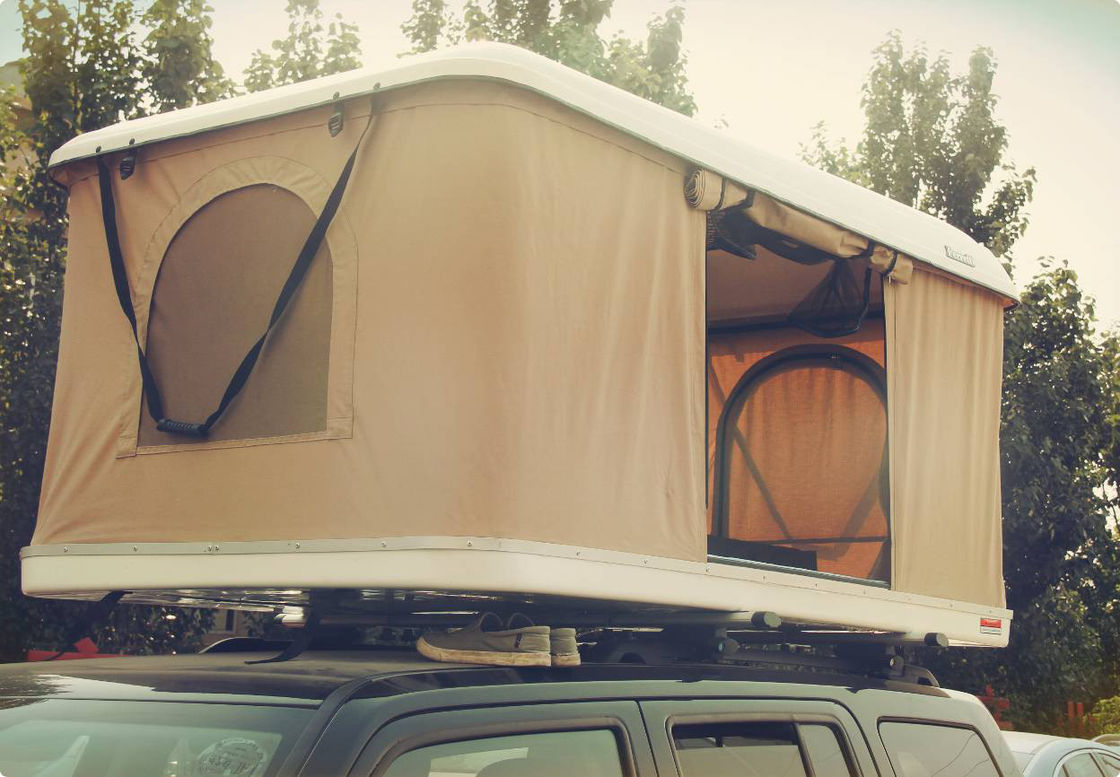 Off Road avventura la tenda di campeggio HG145 della cima del tetto del guscio duro della fibra di vetro