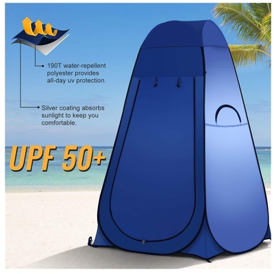 UV di campeggio all'aperto portatile di recinzione della tenda della doccia di pop-up anti