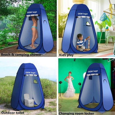 Tenda robusta della toilette di segretezza di pop-up della spiaggia, tenda della spiaggia di segretezza