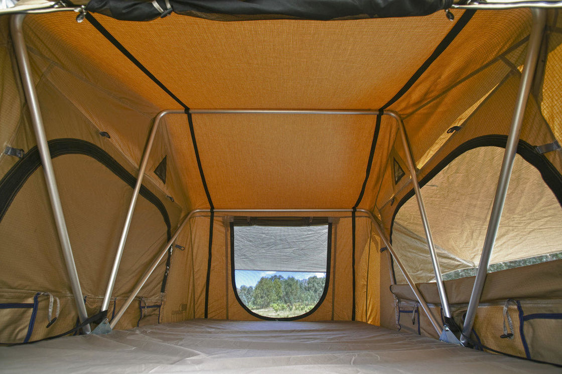 Anti tenda montata dell'automobile dell'acqua tetto con la scala di alluminio allungabile di 2M