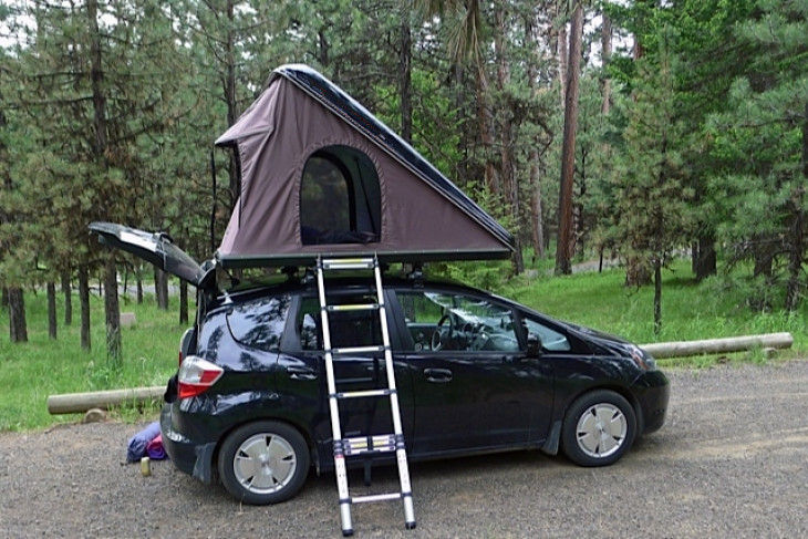 Off Road avventura la tenda di campeggio della cima del tetto del guscio duro dell'ABS