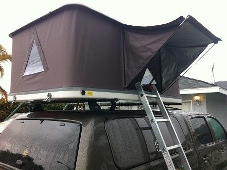 Tenda automatica dell'automobile di Hard Top di doppio strato, abitudine della tenda della cima del tetto di 3 persone stampata