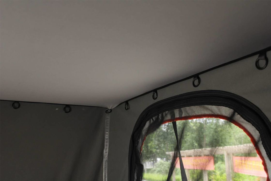 Il guscio duro di alluminio Z ha modellato il campeggiatore superiore della tenda del tetto di pop-up